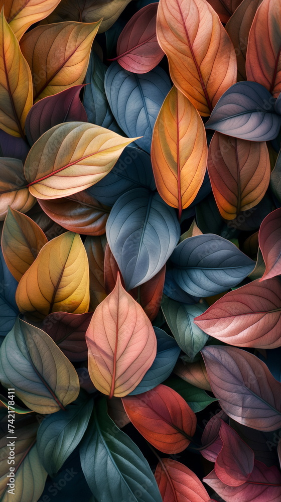 full frame of leaf background, full frame of colorful leaves background and wallpaper, leaves with beautiful color full frame of leaf background, full frame of colorful leaves background and wallpaper, leaves with beautiful color