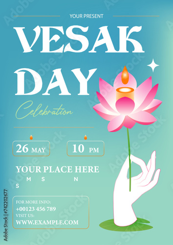 Vesak Day Flyer