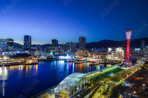 神戸メリケンパークの夜景 photo