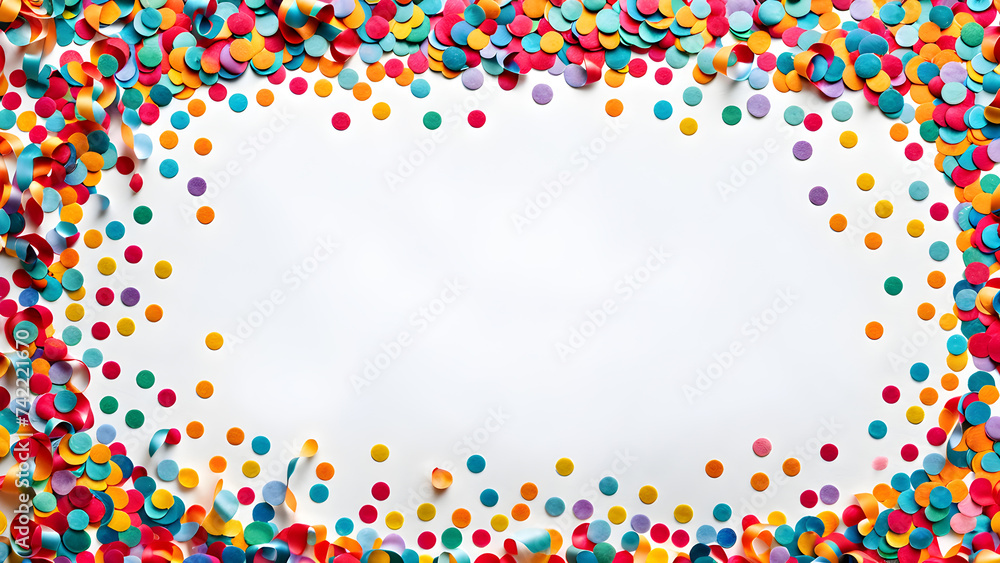 confetti-theme-frame-background-vibrant-colors-scattering-across-the ...