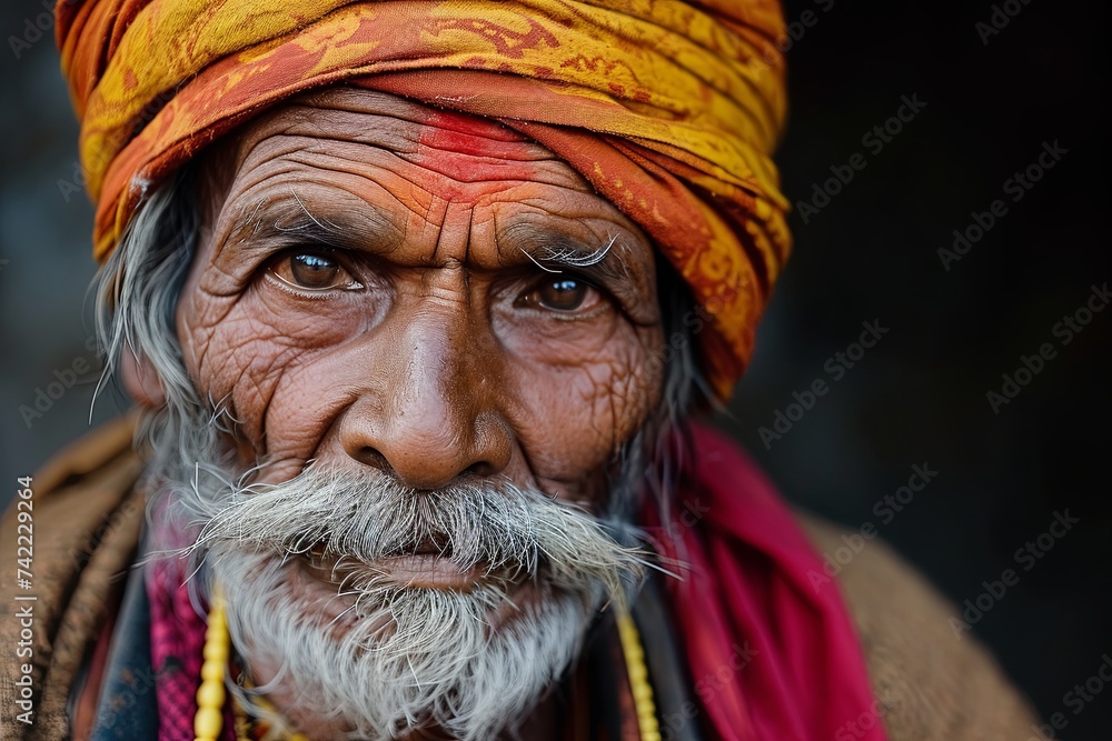 Old Man Wisdom: Portrait of Experience Old Man Wisdom: Portrait of Experience