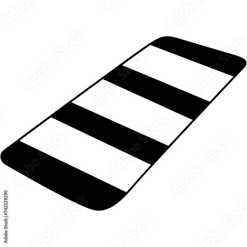 Girls Workout Glyph Vector Illustration Icon Sticker Set Design Materials