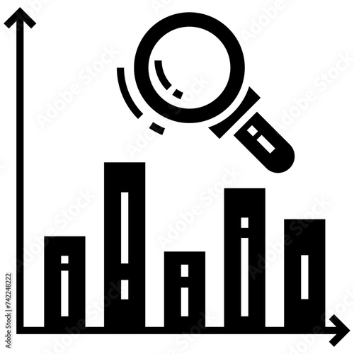 Bar graph with relative frequency, analyzing bar graph 