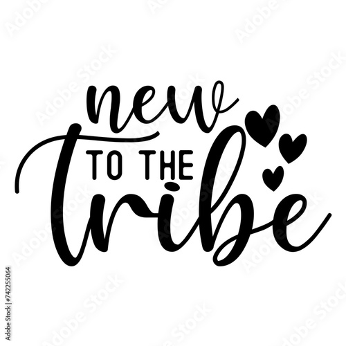 New Born Baby Typography Design
