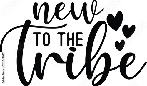 New Born Baby Typography Design