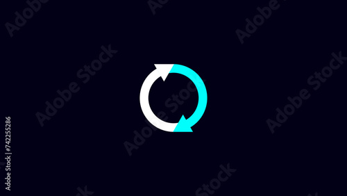 Refresh icon illustration.