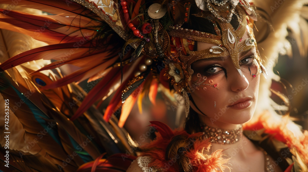 In some countries the carnival is also an opportunity for people to showcase their creativity by designing and making their own costumes. In some countries the carnival is also an opportunity for people to showcase their creativity by designing and making their own costumes.