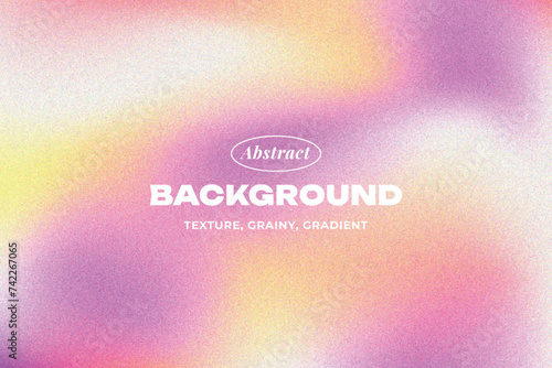 Gradient blur grainy abstract background	
