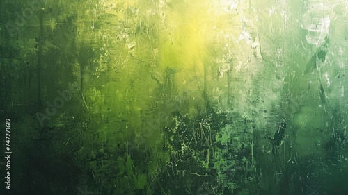 green abstract texture background. Color gradient. - generative ai © Nia™