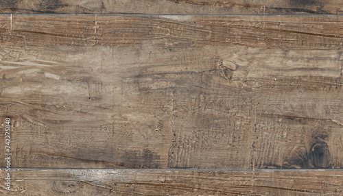 Vintage wood background retro old wooden, Brown tone rough wood surface for interior exterior home decoration and ceramic tile surface.