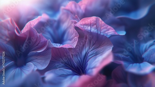 Ethereal Elegance: Lobelia petals captured in macro, their ethereal beauty accentuated by delicate wavy motions. © BGSTUDIOX