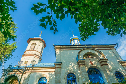 An Orthodox church in Chisinau, Moldova