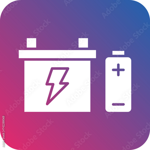Extra Batteries Icon Style