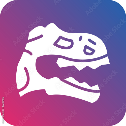 Dinosaur Icon Style