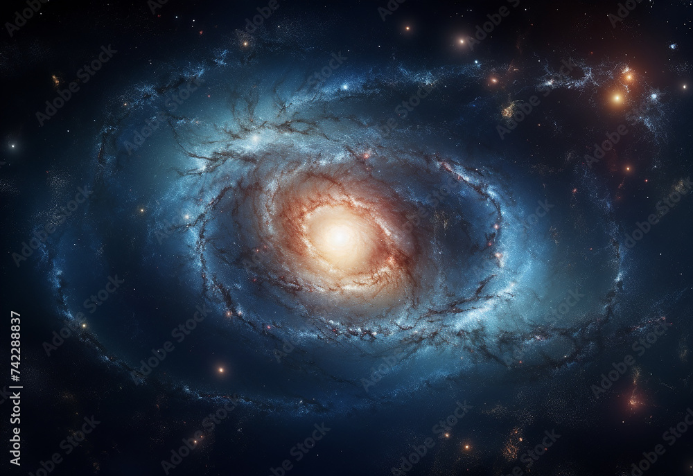 Galaxies and stars, galaxy image, night sky Galaxies and stars, galaxy image, night sky