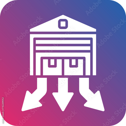 Distribution Center Icon Style