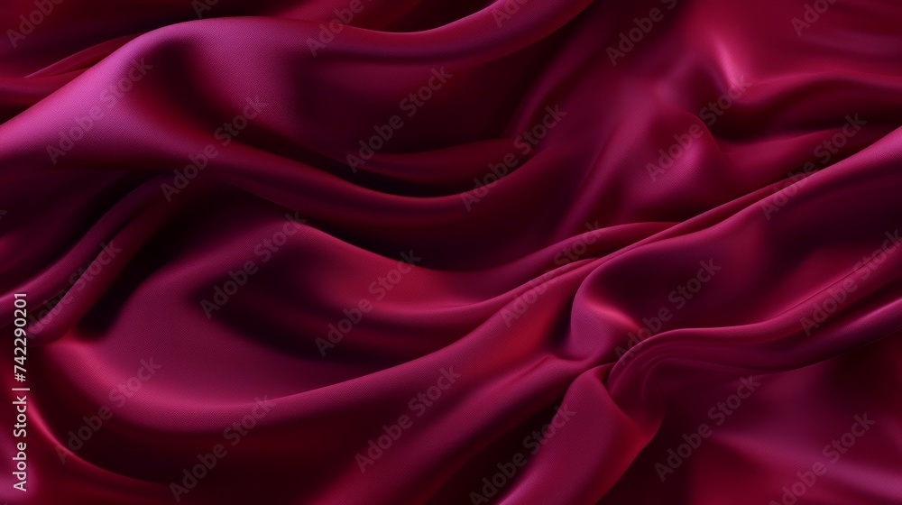 Generative AI Velvety fabric texture in rich and vibrant colors. Generative AI Velvety fabric texture in rich and vibrant colors.