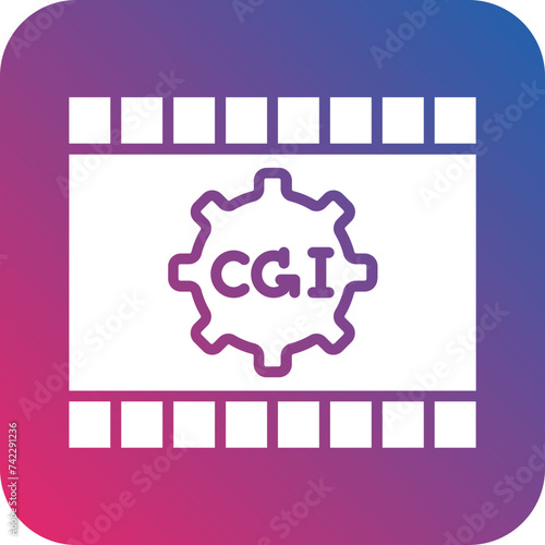 CGI Film Icon Style