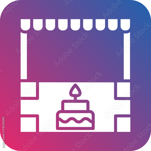 Cake Shop Icon Style