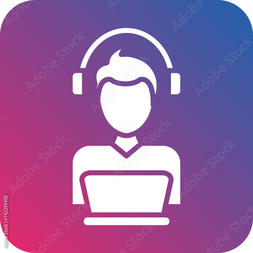 Relax Work Icon Style