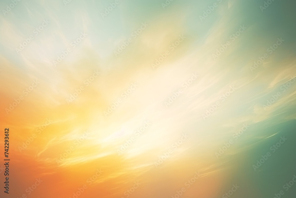 Naklejka premium Abstract green gradient texture wallpaper, gradient abstract PPT background