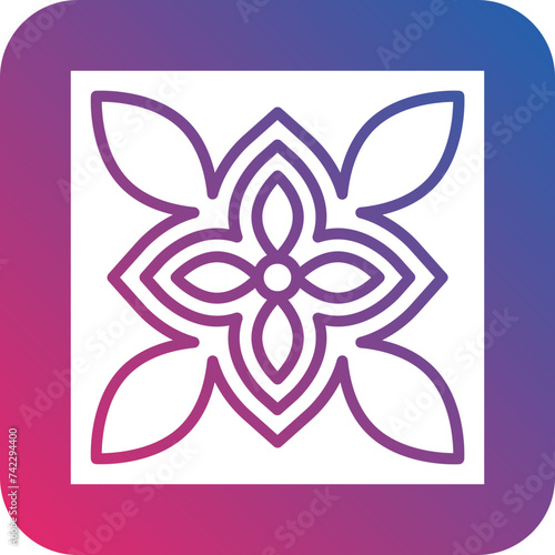 Floor Tiles Icon Style