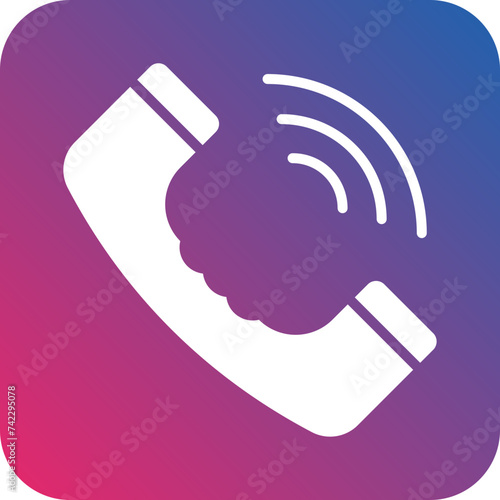Phone Call Icon Style