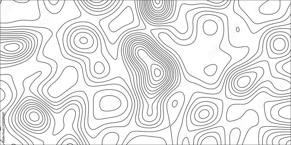 Contour map background. Geography scheme and terrain. Topography grid map. Stylized topographic contour map. Geographic line mountain relief. Abstract lines or wavy backdrop background. Contour map background. Geography scheme and terrain. Topography grid map. Stylized topographic contour map. Geographic line mountain relief. Abstract lines or wavy backdrop background.