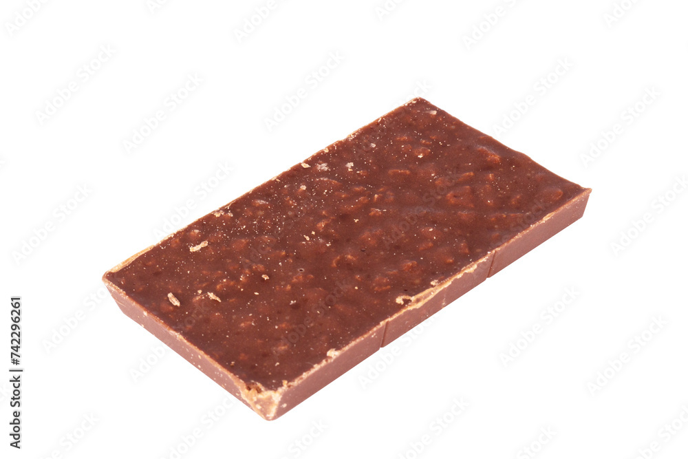 chocolate isolated on white background chocolate isolated on white background