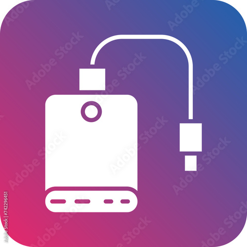 Powerbank Icon Style