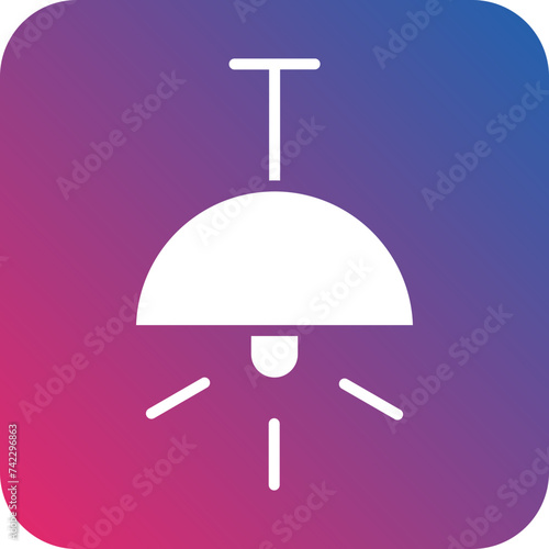 Pendant Light Icon Style