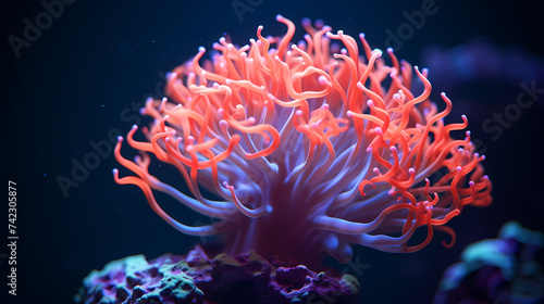 Colorful coral reef © Derby