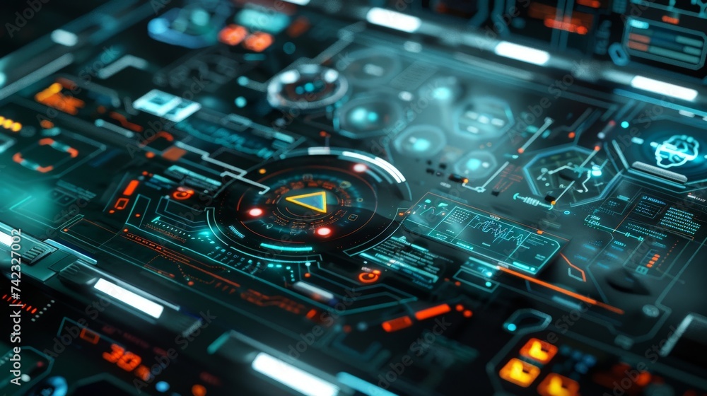 Medical technology concept. Medical technology concept.