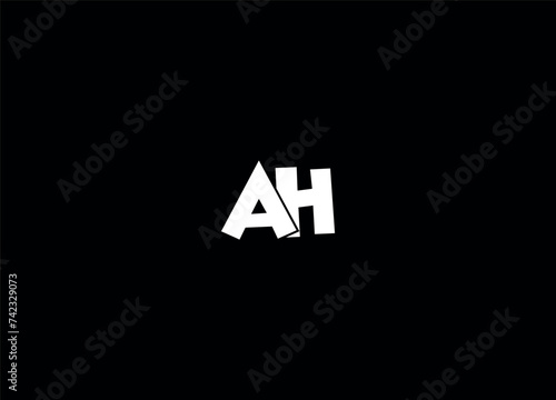 Free Download AH creative logo design and letter logo - GFXLoad