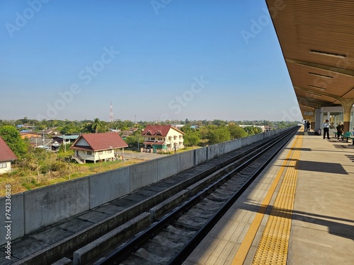railway in the city