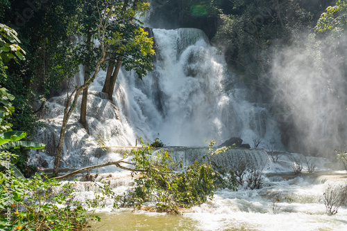 Kuang Si Waterfall  Luang Prabang  Lao PDR