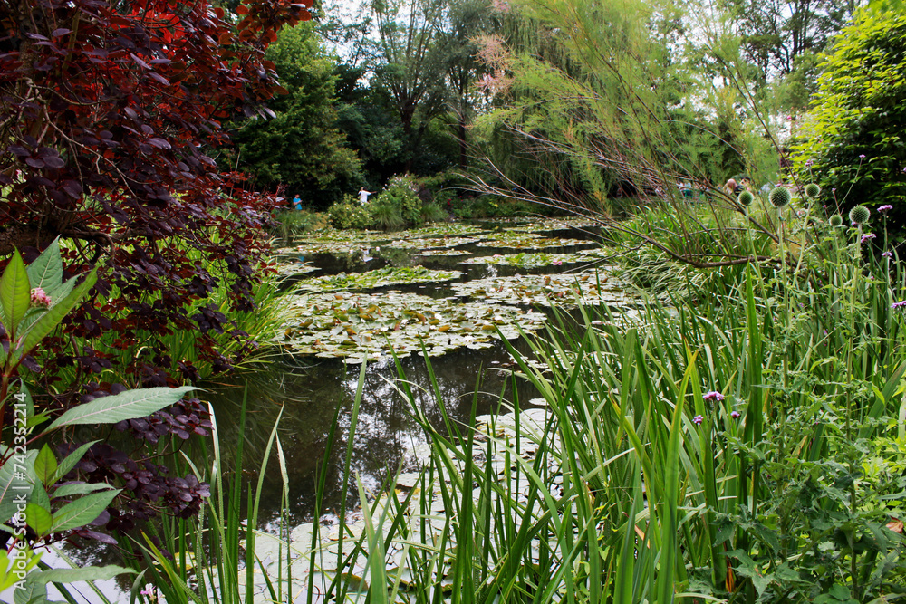 Obraz premium Maison et jardins de Claude Monet à Giverny 