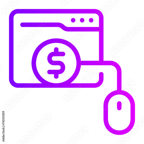ppc gradient icon