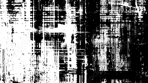 scratchy texture irregular stripes, lines background swatch. Endless backdrop. Grunge stripe texture. Vintage grungy paper overlay texture.