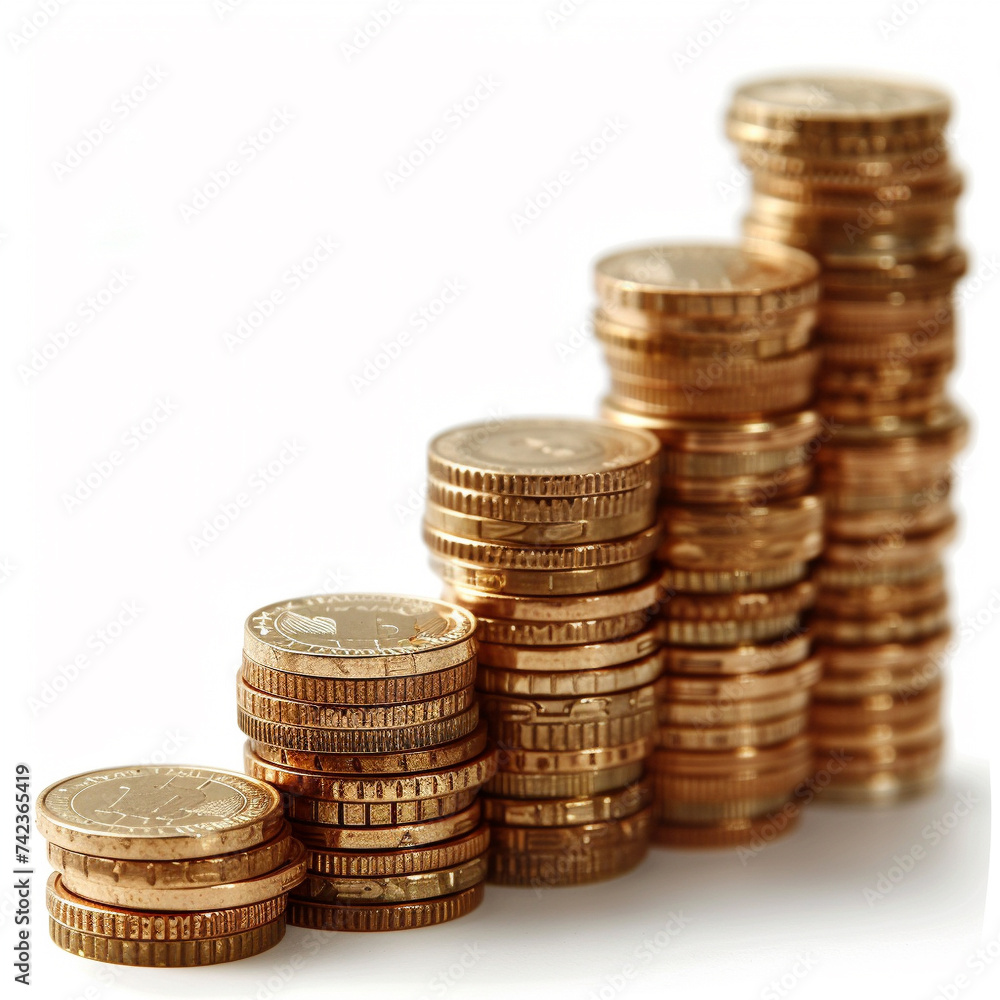 Money growth depicted with a rising graph symbolizing financial success and investment returns Money growth depicted with a rising graph symbolizing financial success and investment returns