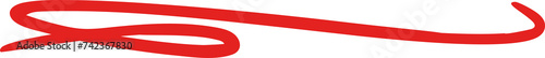 Free Download Red Hand Drawn Underline Highlight - GFXLoad