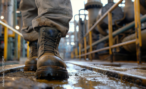 Safeguarding the Workscape: Industrial Environments and Safety Boots © Curioso.Photography