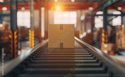 Efficient Logistics: Streamlining Operations with Automated Cardboard Box Handling in Contemporary Warehouses © Curioso.Photography