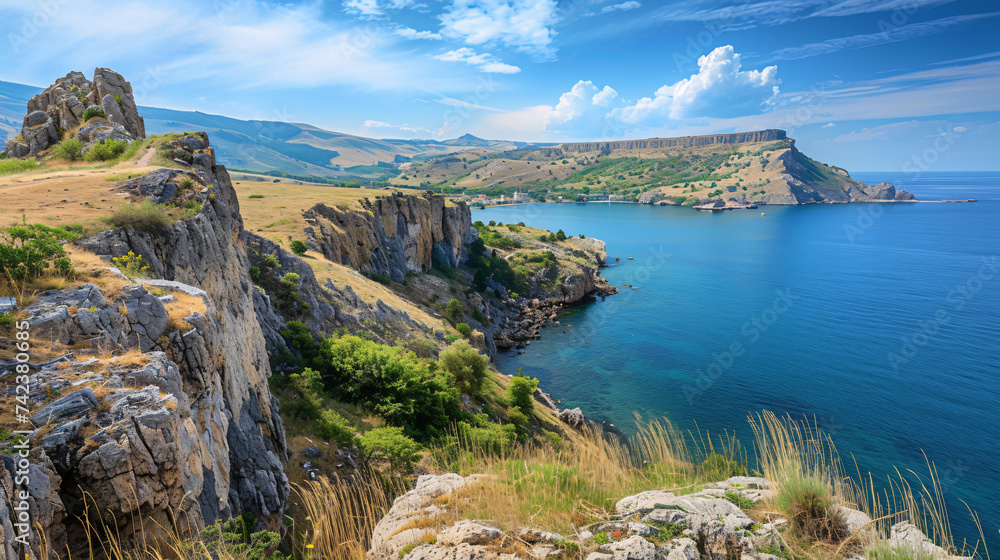 Crimea Peninsula Novy Svet landscape