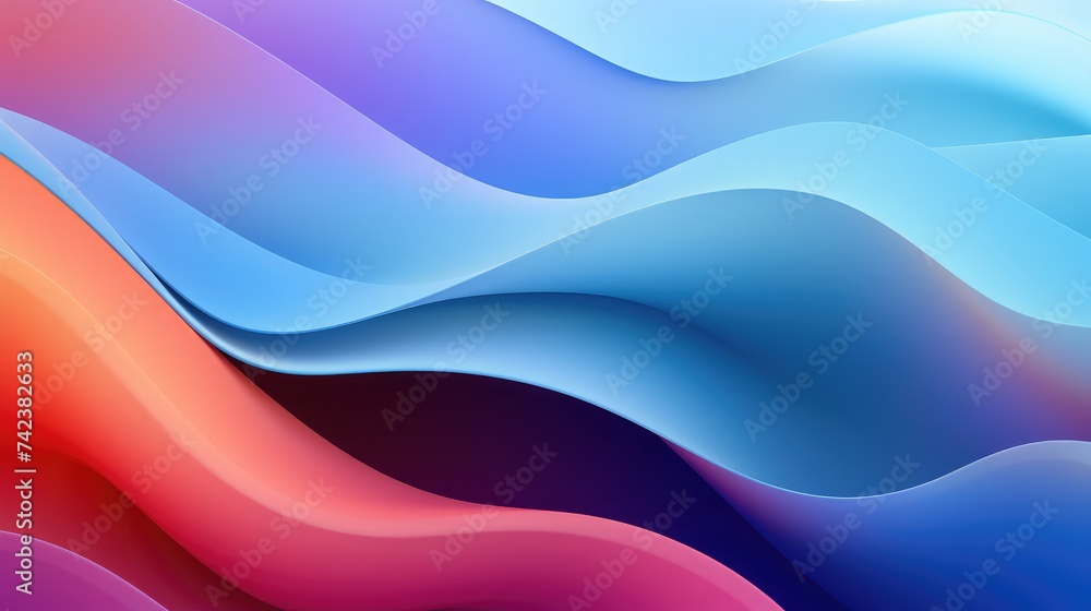 Colorful waves and geometric shapes background pattern wallpaper with colorful color gradient Colorful waves and geometric shapes background pattern wallpaper with colorful color gradient