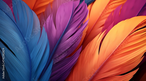 Abstract feather background feather texture wallpaper