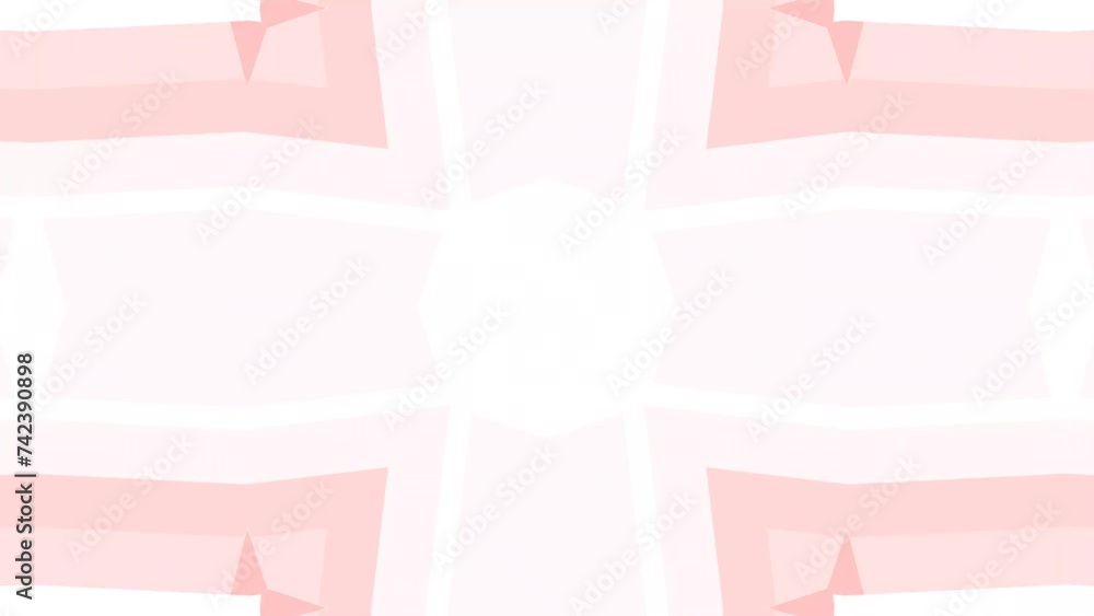 geometric background. lines form pattern mirror tunnel