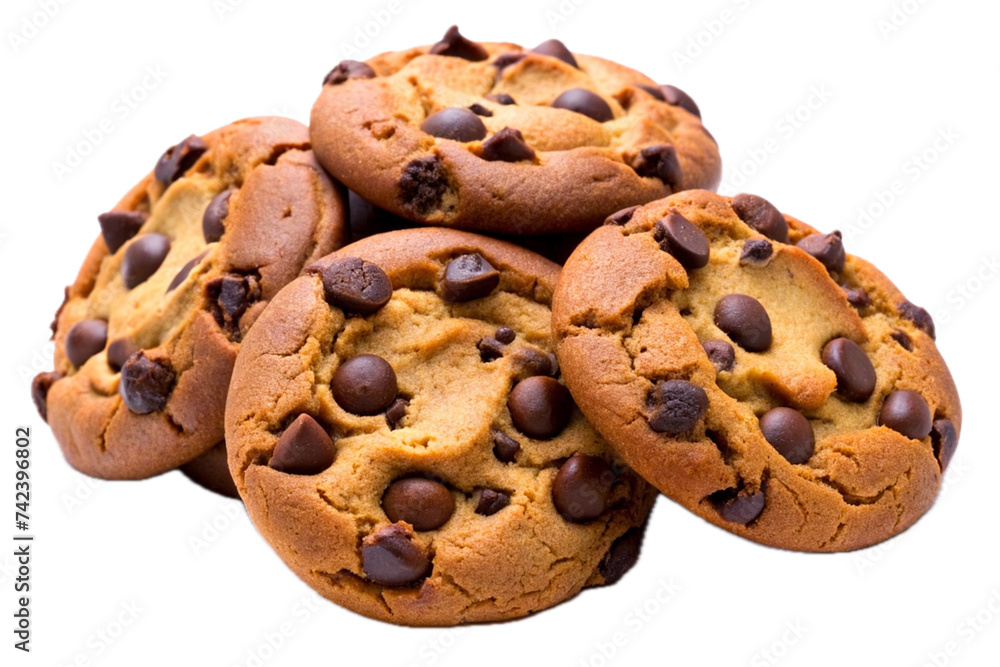 Cookies with transparent Background. Cookies with transparent Background.