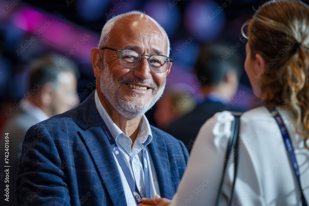 Closing ceremony celebrating the successful conclusion of the business ...