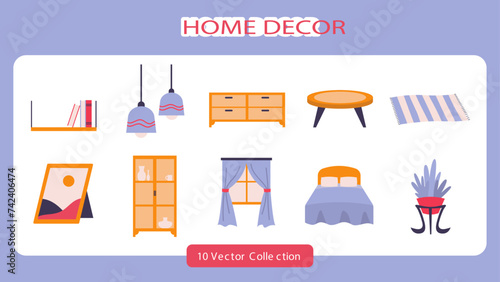 Home Decor Vector Set